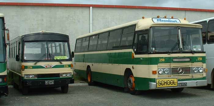 Go-bus Hodgsons Hino AC140 CWI 226 & Mercedes OF1617 Midland 250